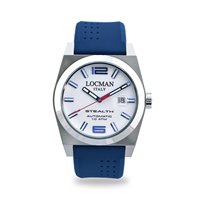 Watch Locman Man Stealth Tachymeter in Steel 020500WHFBL0GOB - 020500WHFBL0GOB